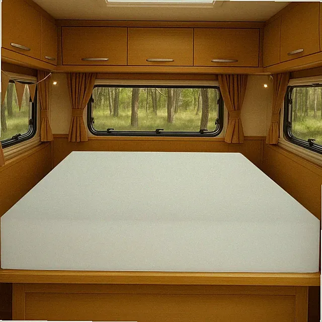 1” x 30” x 80” Camper/RV Travel High-Density Bunk Mattress Topper, Made in US...