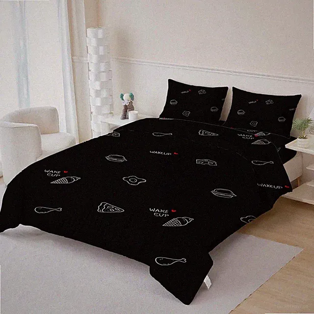3D Travel Theme Pattern Quilt Cover Set Bedding Sets Pillowcases