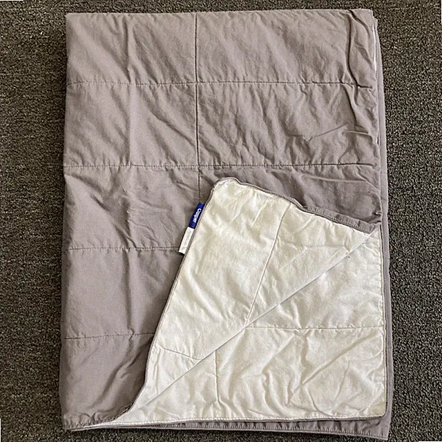 American Airlines First Class Blanket CASPER Gray & White 72” X 48” Inches (NEW)