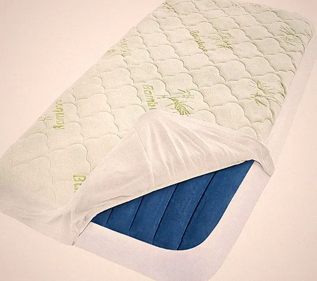 Bamboo Toddler Travel Bed Cover Fits Hiccapop/EnerPlex Bed Waterproof 52"x28"