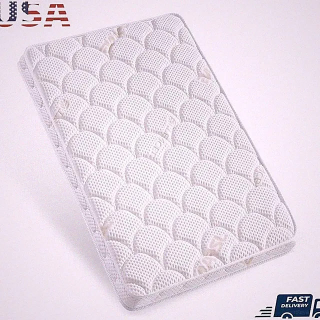 Breathable Pack & Play Mattress Topper Lightweight Foam Comfort Support Travel