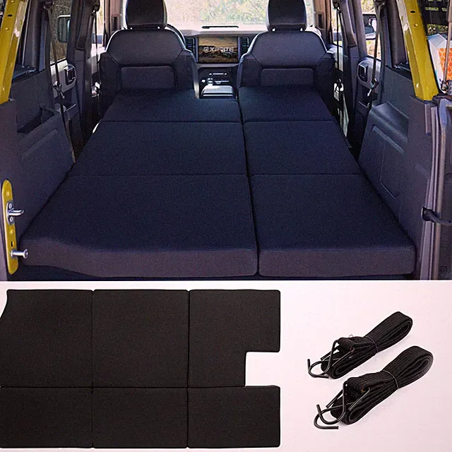 Sleeping Pad Mat Foldable Bed Mattress Travel for 2021-2024 Ford Bronco 4 Door