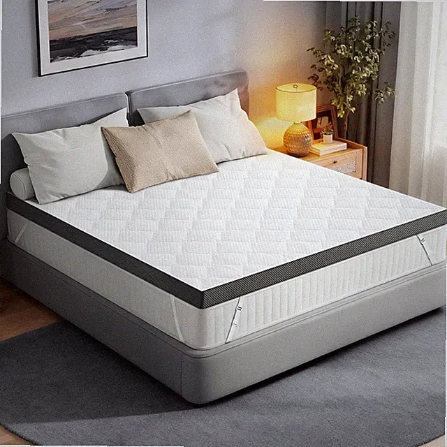 Extra Firm Mattress Topper: Queen Size 3 Inch, High Density Bed Topper, Extra Su