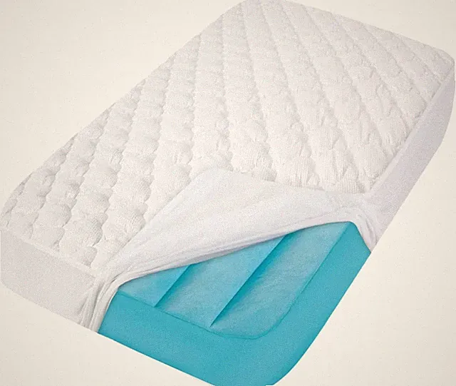 Kid Air Mattress Pad Cover Waterproof Soft Protector for Toddler Travel Bed