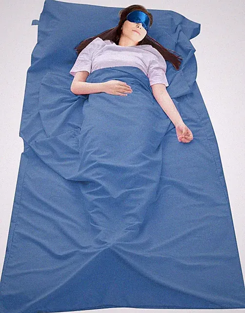 Sleeping Bag Liner Cping Travel Home Bed Sheet Lightweight Breathable