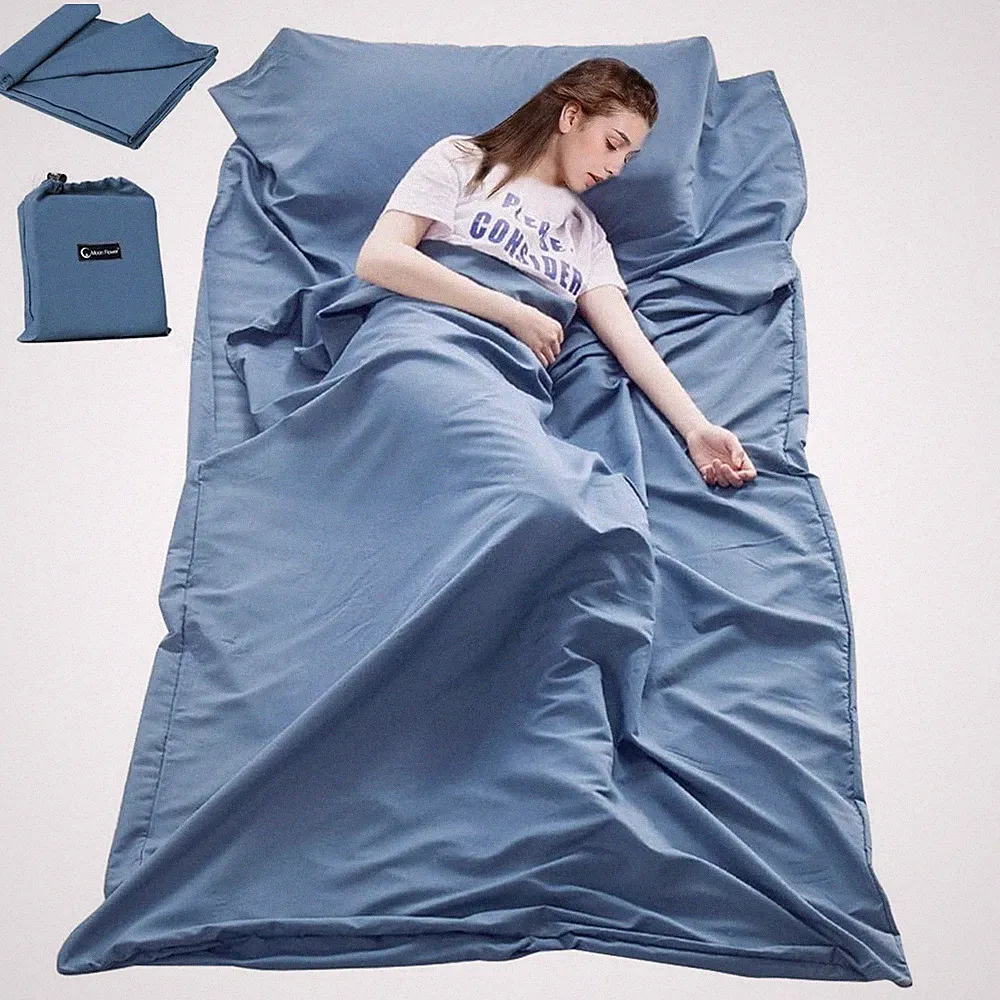 Sleeping Bag Liner Travel Sheets for Hotel Camping Sheets Travel Bed Sheets f...