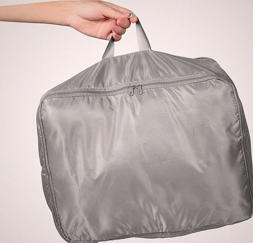 Travel Compression Storage Bags for Clothes and Bedding Organizer Grey XL 120qt