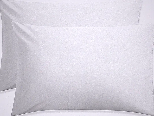 Travel Pillow Case 12x18 Size Pack of 2 Pieces 100% Egyptian Cotton Zipper Cl...