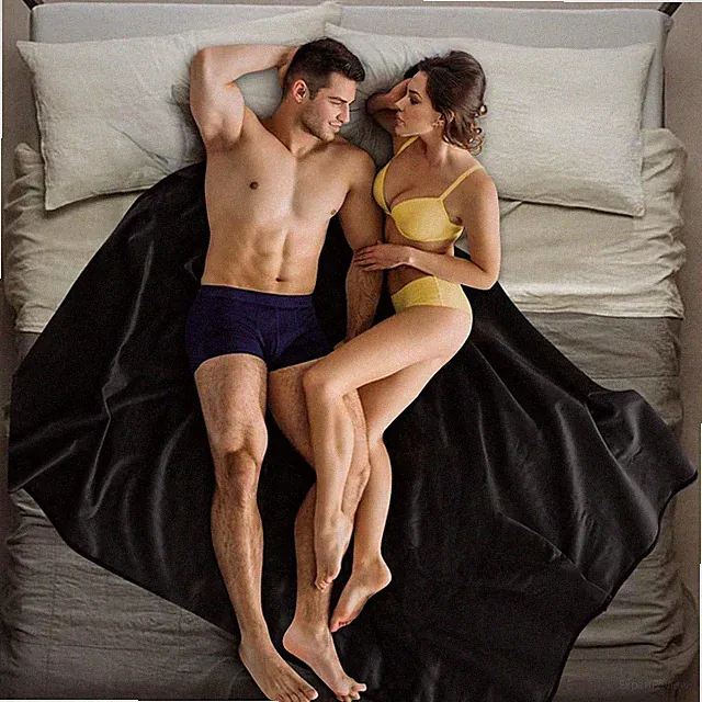 Waterproof Sex Blanket for Bed Intimacy, Queen Size 72 * 54 inch 3 Layer Leakpro